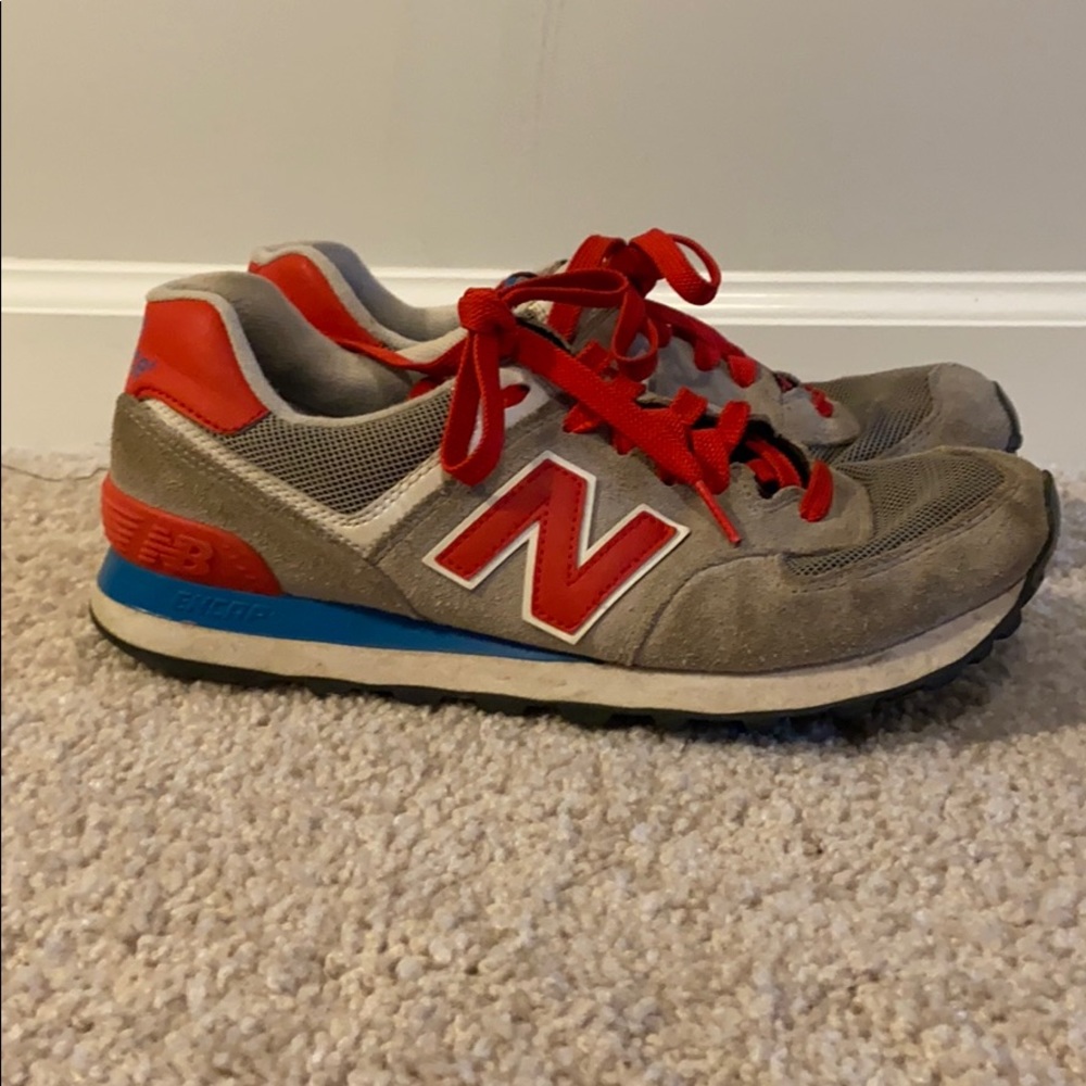New Balances Red White & Blue